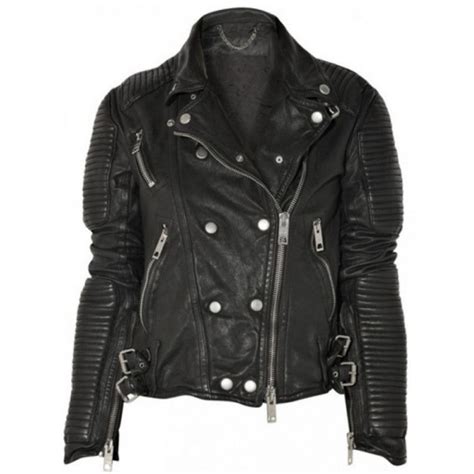 burberry prorsum black leather biker jacket|Authentic Burberry Prorsum Biker Rider's Leather Jacket Double .